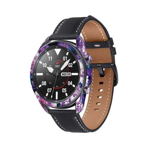 Samsung_Watch3 45mm_Purple_Flower_1